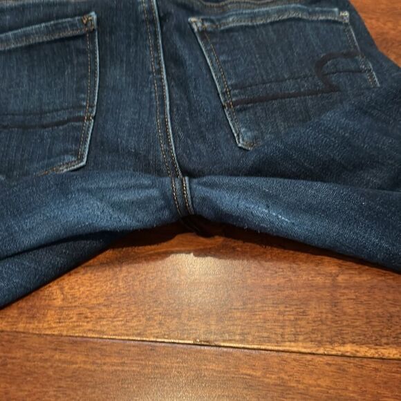 American Eagle Outfitters Dark Wash Jeggings Size 4 Short - Picture 11 of 12